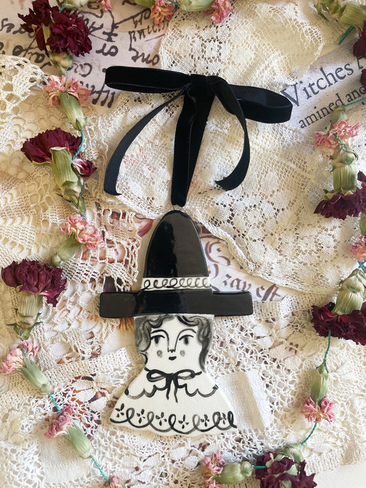 Witch ornament