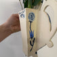 Delft blue wall vase