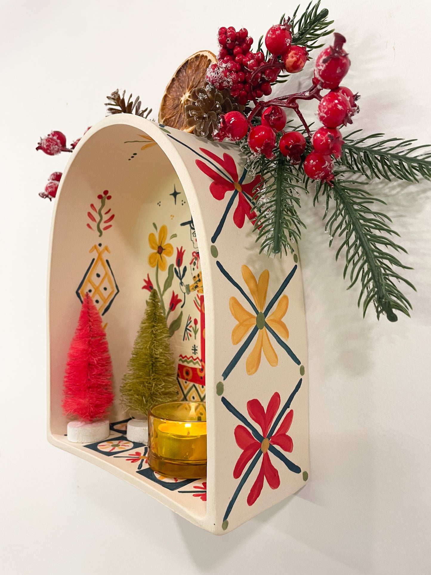 Folk Shrine Shelf