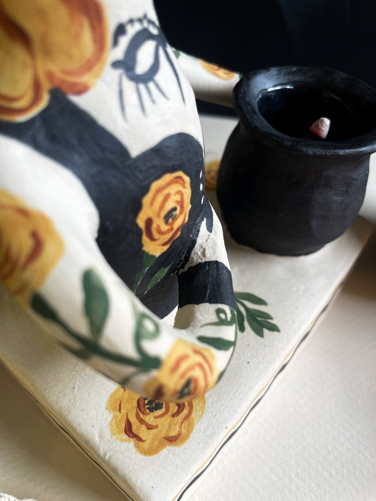 Witch vase pedestal** seconds