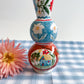 Folk People Vase~majolica