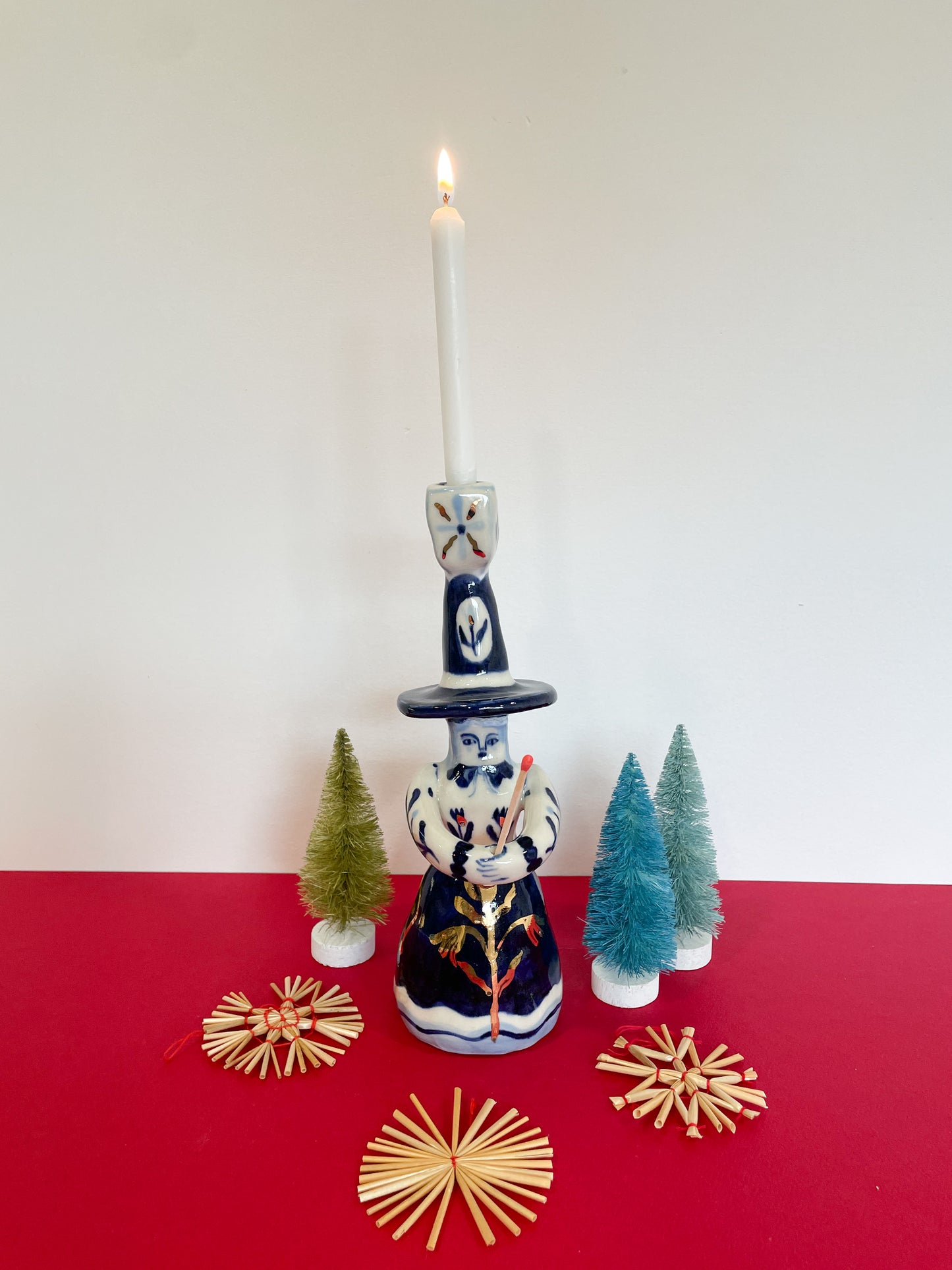Folk Witch Figurine *seconds*