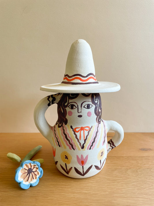 Pottery People Vase