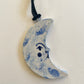Moon ornament~ blue