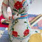 Witch tea light sculpture ~majolica