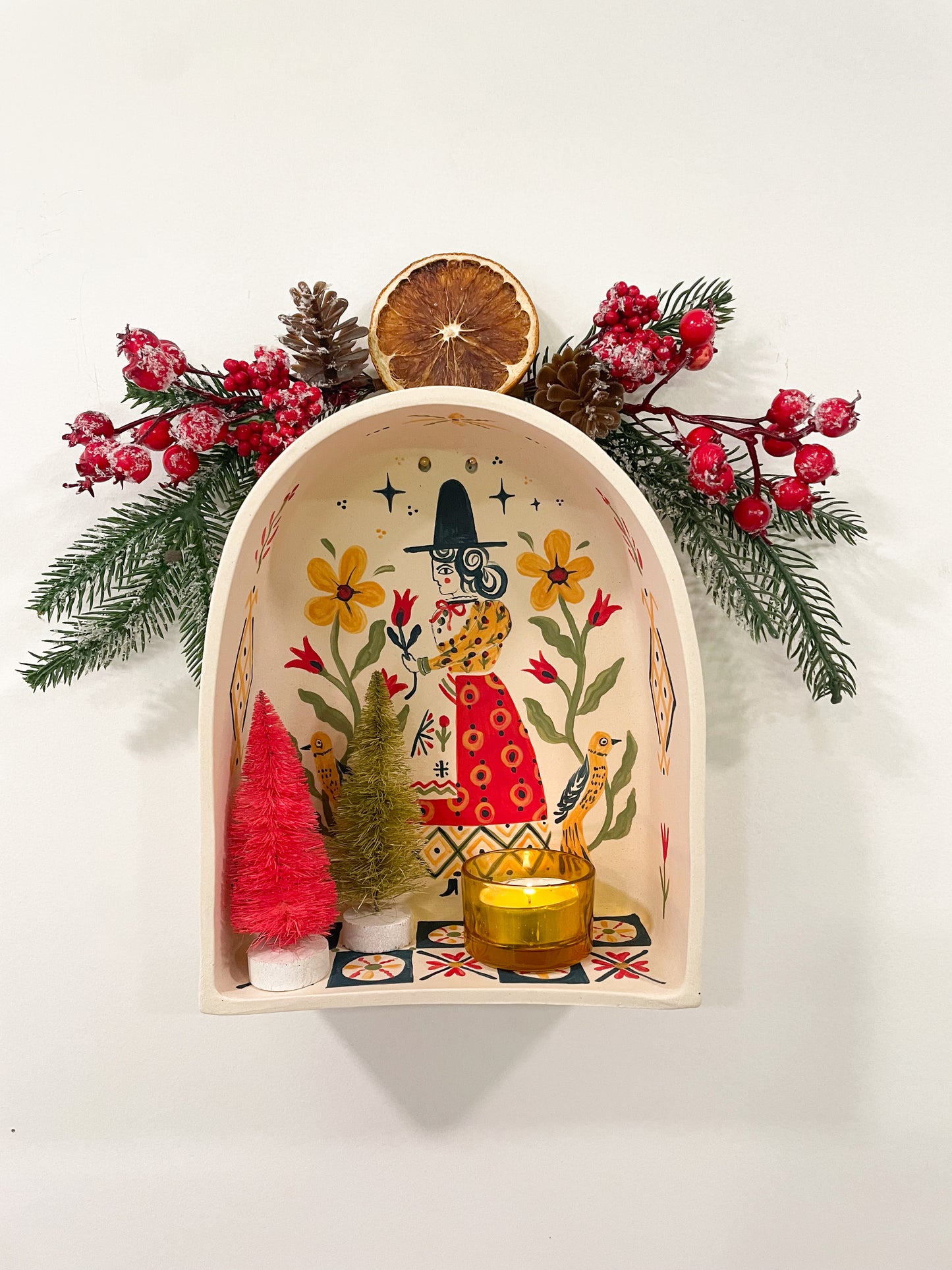 Folk Shrine Shelf