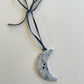 Moon ornament~ blue