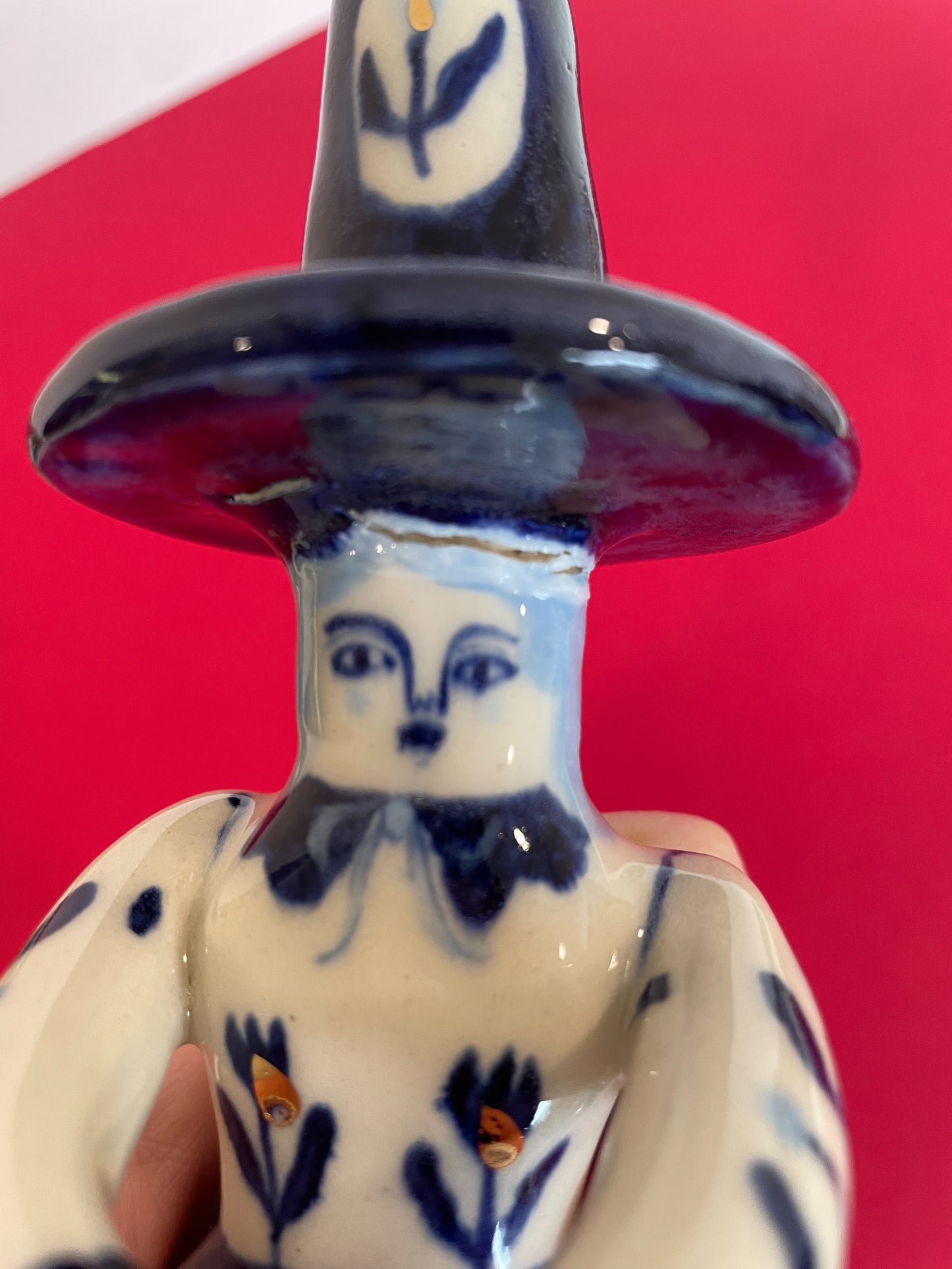 Folk Witch Figurine *seconds*