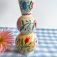 Folk People Vase~majolica