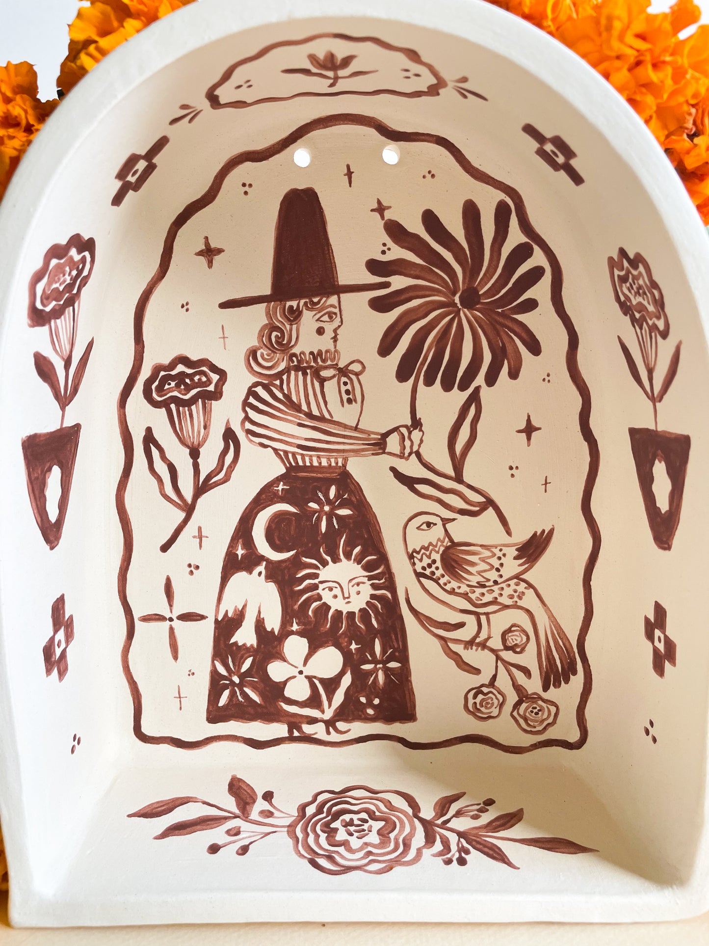 Folk Shrine Shelf