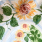 Fluted folk scene platter