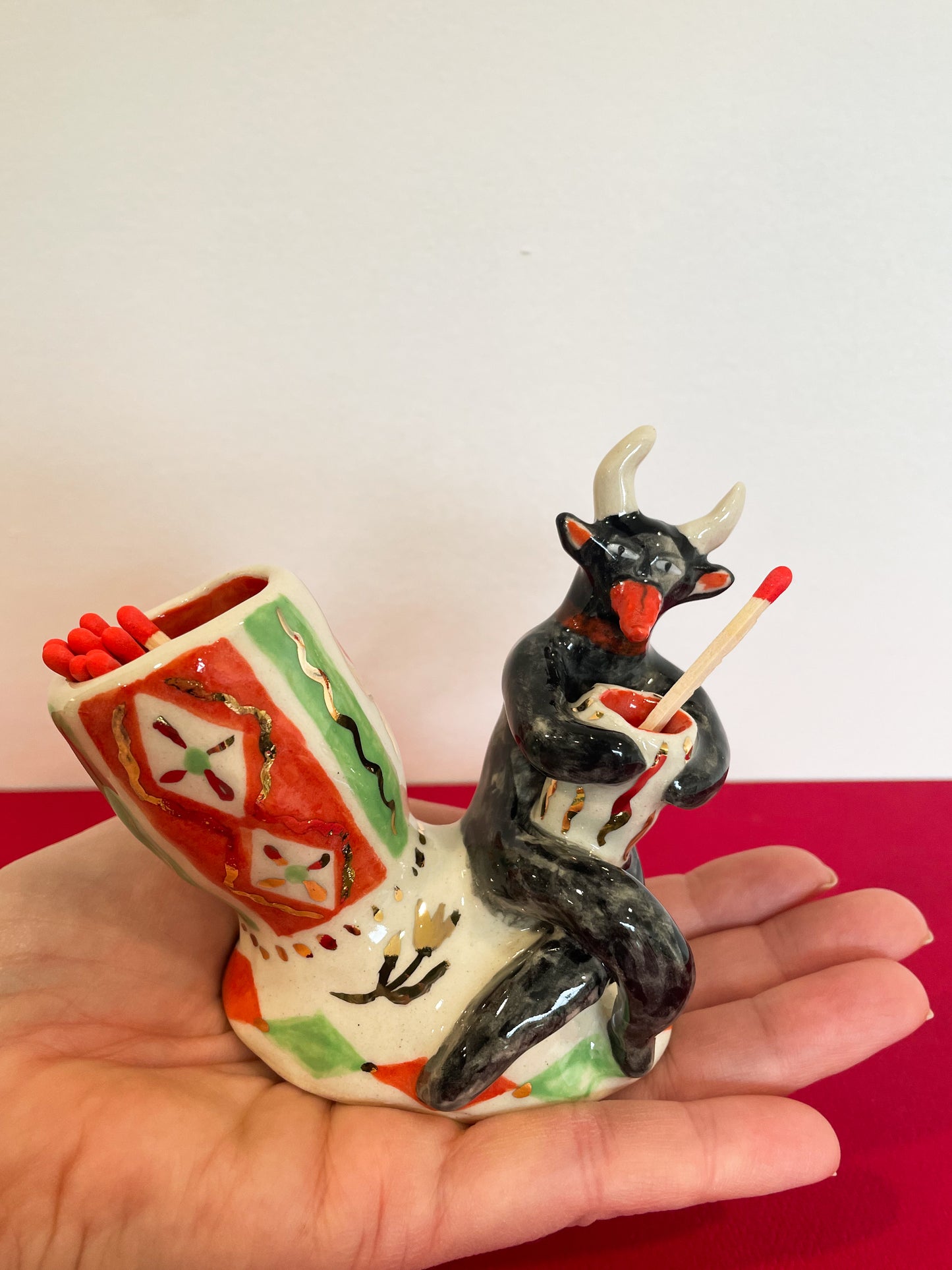Krampus Match Keeper w/22k gold