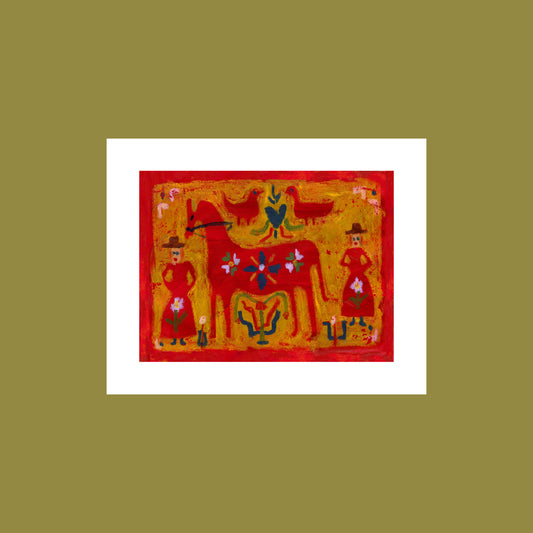 Swedish Weavers Art Print