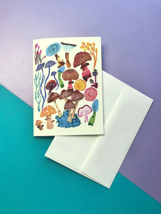 Mushroom Greeting Card