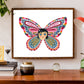 Lupita Baby Doll Butterfly Art Print