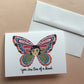 You are one of a kind butterfly girl Greeting Card